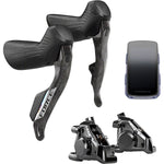SRAM Force eTap AXS Upgrade Kit - Right and Left HRD Shift/Brake Levers, Flat Mount Calipers, Hammerhead Karoo (Force Color Edition, E1