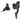 EKAR GT Ergopower Shift/Brake Lever and Disc Brake Caliper - Right/Rear, 13-Speed, 140mm Flat Mount Hydraulic Caliper, Black
