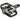 X-TRACK EN-RAGE Pedals - Dual Sided Clipless with Platform, Chromoly, 9/16", Black