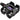 MX 6 Pedals - Dual Sided Clipless with Platform, Aluminum, 9/16", Black, B1