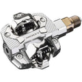 X-TRACK Single Power Pedals - Dual Sided Clipless, Chromoly,  9/16", Silver