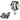Rally XC110 Power Meter Pedals - Dual Sided Clipless, Alloy, 9/16", Black, Pair, Single-Sensing, Shimano SPD