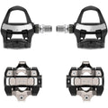 Rally RK/XC210 Power Meter Pedals Bundle - Clipless, Composite/Alloy, 9/16", Black, Pair, Dual-Sensing, LOOK KEO/Shimano SPD