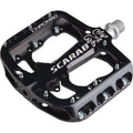 Scarab Pedals - Platform, Aluminum, 9/16", Black