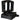 JC PC Pedals - Platform, Composity/Plastic, 9/16", Black