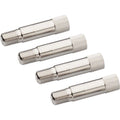 1-1/4" Schrader Valve Extenders: 4-Pack