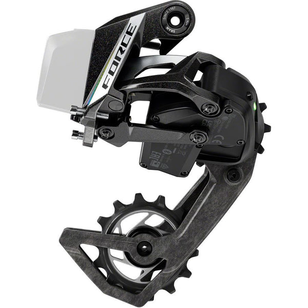 SRAM Force AXS Rear Derailleur - 12-Speed, 36t Max, (Battery Not Included), Carbon Cage, Black, E1