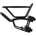 TetraRack M1 Front Rack for MTB - Fork Blade Strap Mount, Black