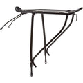 Versa Disc Brake Compatible Rear Rack: Black. Fits up to 29" wheels