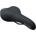 D2 Comfort Gel Saddle - Steel, Black