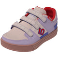 Freerider Kid's VCS Flat Shoes - Putty Mauve/Pure Ruby/Semi Cobalt Blue