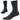 Evo Carbon Socks - 6", Black, Medium