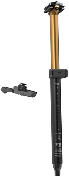 FOX Transfer Factory Neo Wireless Dropper Seatpost - 30.9 mm, 150 mm, Internal Routing, Kashima Coat