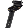 Dual-Position Seatpost - Aluminum, 27.2 x 350mm, Black