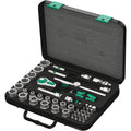 8100 SB 2 Zyklop Speed Ratchet Set, 3/8" Drive, Metric