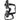 PC-120 Up or Down Water Bottle Cage: Black