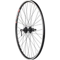 Quality Wheels TK535/Deore Rear Wheel - 700, QR x 135mm, 6-Bolt Disc, Rim Brake, HG 10, Black, Clincher, 36H