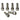 Titanium Stem Bolt Kit