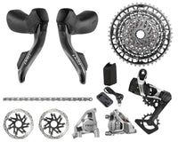 SRAM RED XPLR AXS Gravel Groupset - Black, 1 x 13 Speed,  10-46T, E1