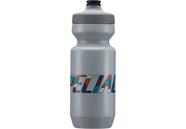 Specialized Purist WaterGate Water Bottle - Ash Papercut 22oz