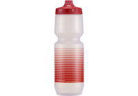 Specialized Purist Fixy Water Bottle - Linear Stripe Clear Red 26oz