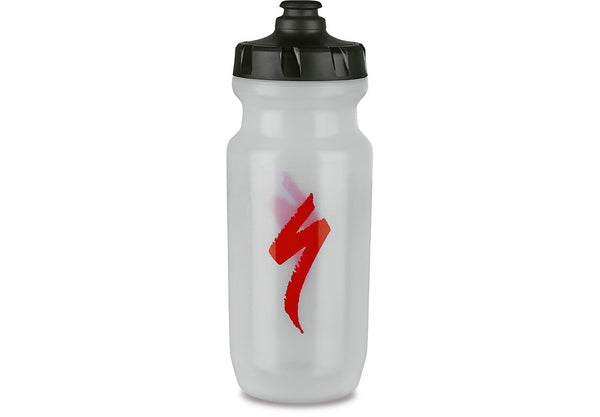 Specialized Little Big Mouth Water Bottle - Translucent S-Logo 21oz