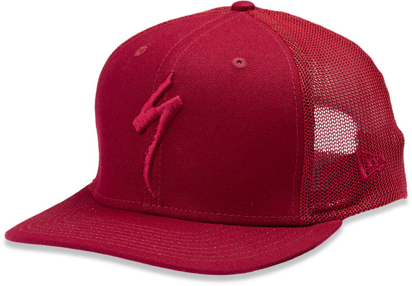 Specialized S-Logo New Era Trucker Hat - Crimson