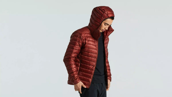 Specialized Men's Packable Down Jacket - Rusted Red