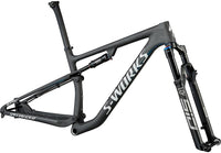 Specialized S-Works Epic Frameset - Satin Carbon / Color Run Blue Murano Pearl