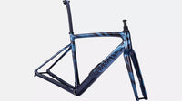 Specialized S-Works Diverge Frameset - Gloss Light Silver / Dream Silver / Dusty Blue / Wild