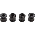 Wolf Tooth Set of 4 Chainring Bolts for 1x use, Dual Hex Fittings, Black