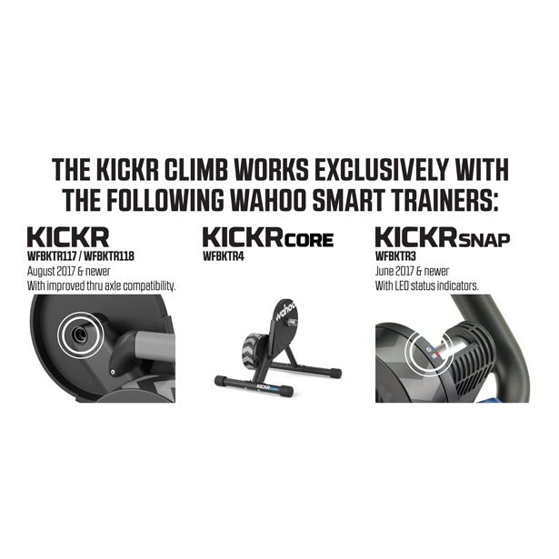 Wahoo KICKR CLIMB Indoor Grade Simulator – Sierra Bicycle Supply
